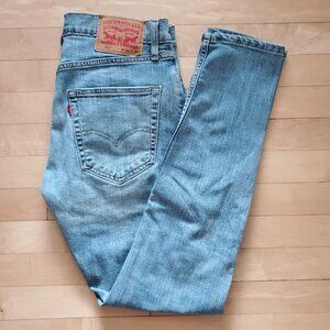 LEVI'S 512 Slim Taper Light Wash Jeans 30x32